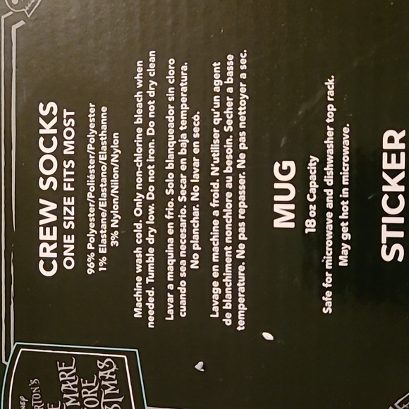 The Nightmare Before Christmas Mug & Socks - Picture 3 of 4